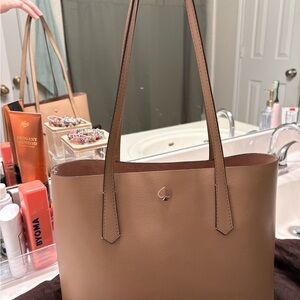 Kate Spade Tan Leather Tote